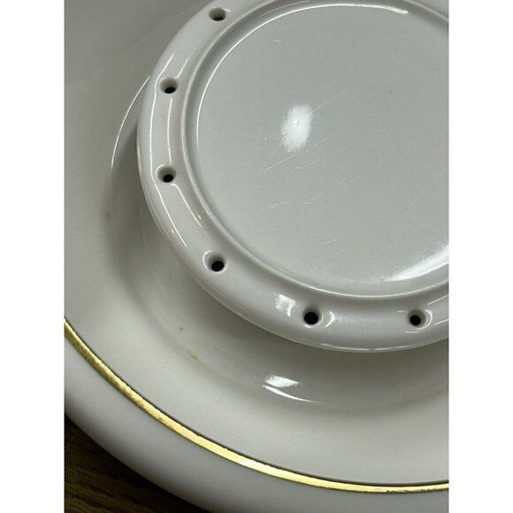 Hutschenreuther Selb Kunstabteilung Porcelain Flower Frog Ring Figurine… - Picture 8 of 10